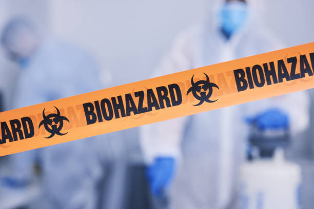 Professional Blood Cleanup technician working in Irwin, SC
